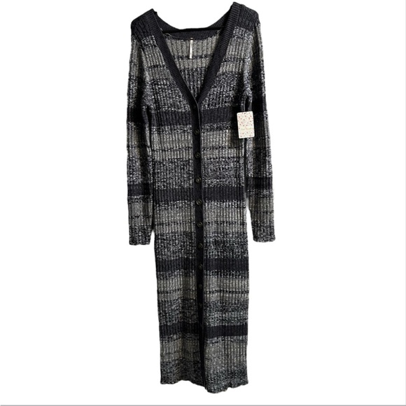 NWT Free People Cozy Cardigan Maxi Dress - Picture 6 of 12